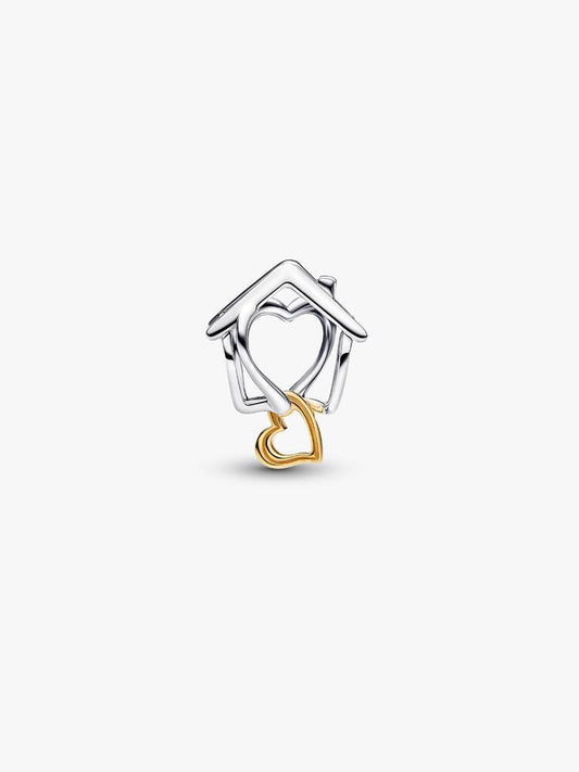 Pandora Charm Openwork Casa "With You I'm Home"
