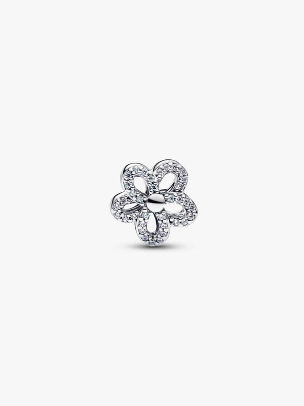 Pandora Charm Openwork Fiore Pavè