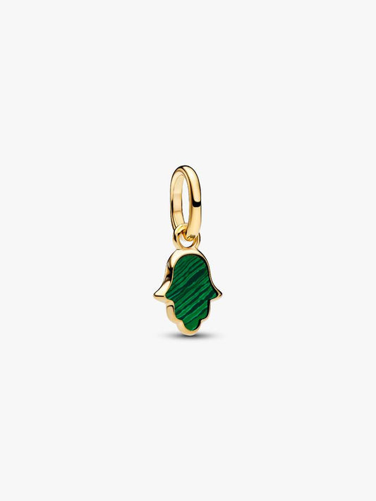 Pandora Charm Mini Pendente Mano di Fatima Verde Pandora ME