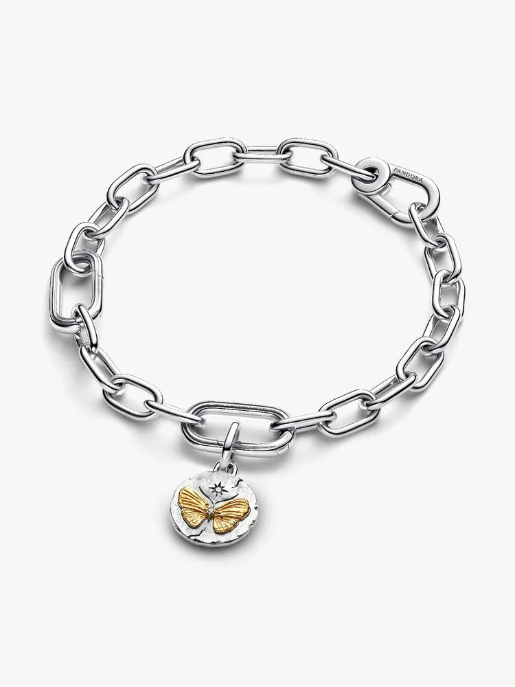 Pandora Charm Medallion Farfalla "Somniare Aude"