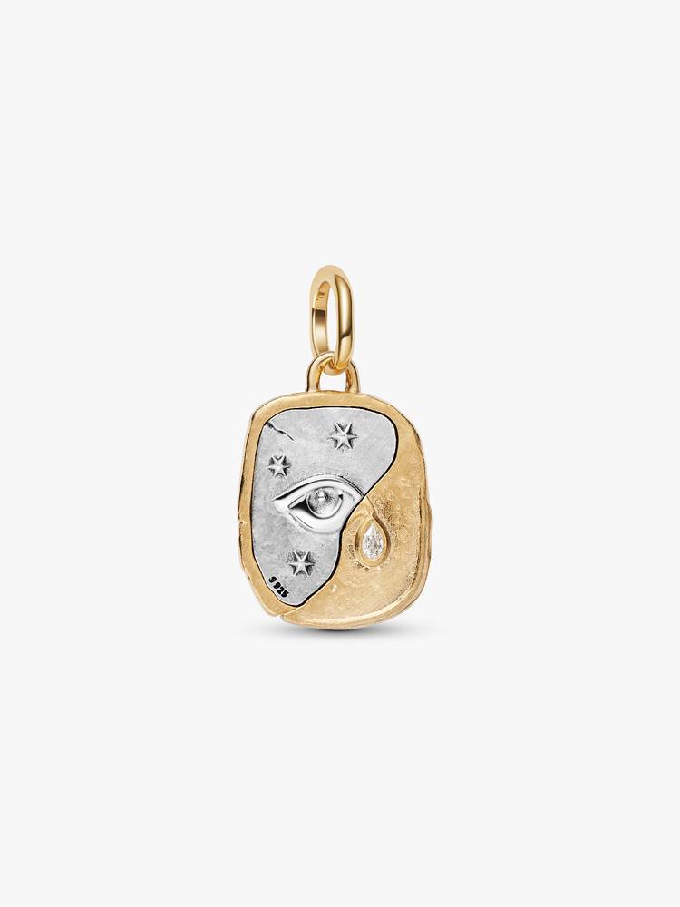 Pandora Charm Medallion Occhio "Nosce Te Ipsum"