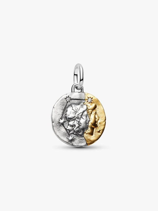 Pandora Charm Medallion Gemelli