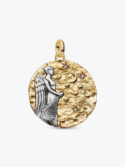 Pandora Charm Medallion XL Vergine "Animus Invictus"