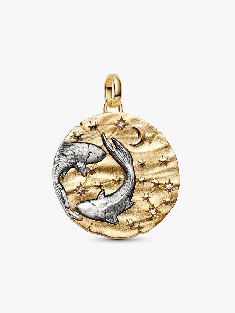 Pandora Charm Medallion XL Pesci "Memento Somniare"