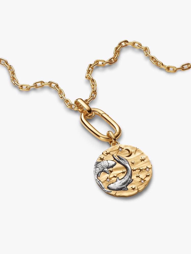 Pandora Charm Medallion XL Pesci "Memento Somniare"