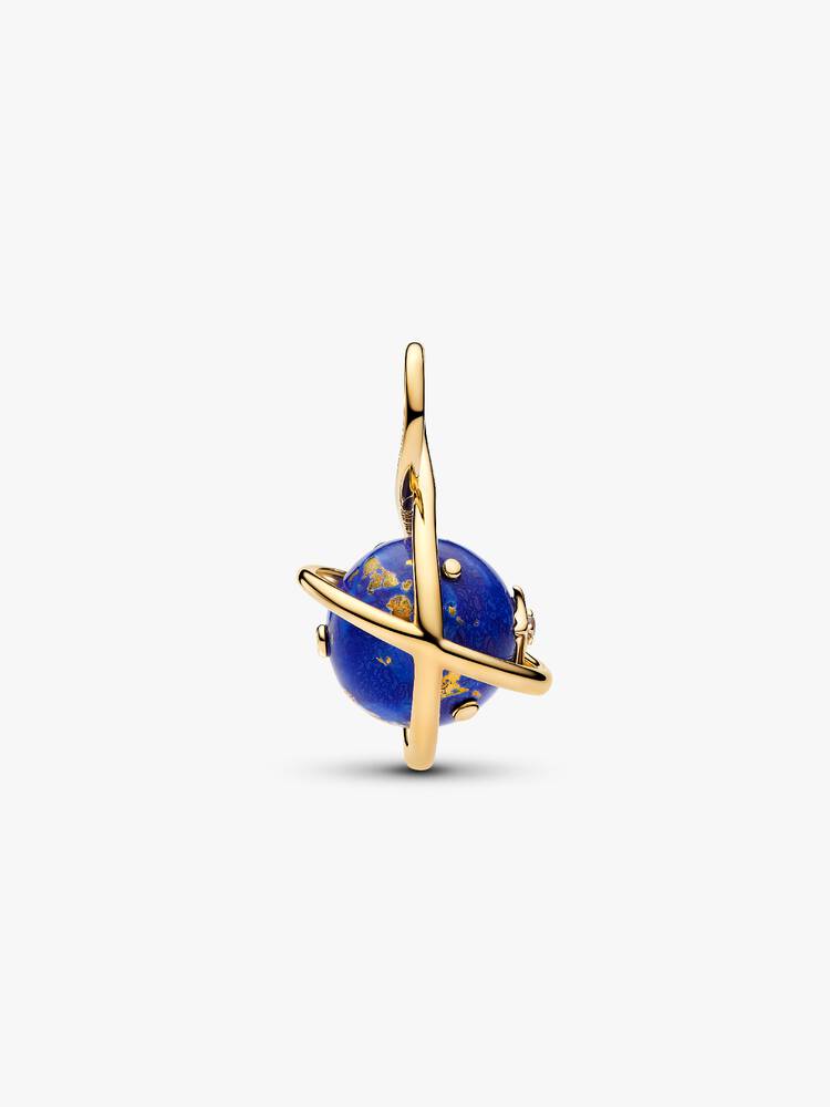 Pandora Charm Pendente Pianeta Blu che ruota