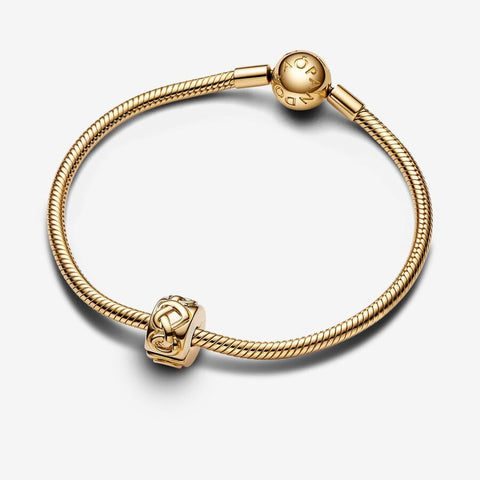 Pandora Clip Cuori intrecciati