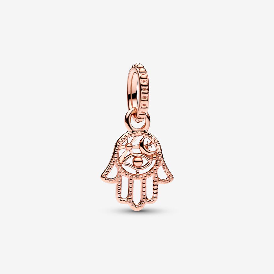 Pandora Charm Pendente Mano di Fatima Protettiva