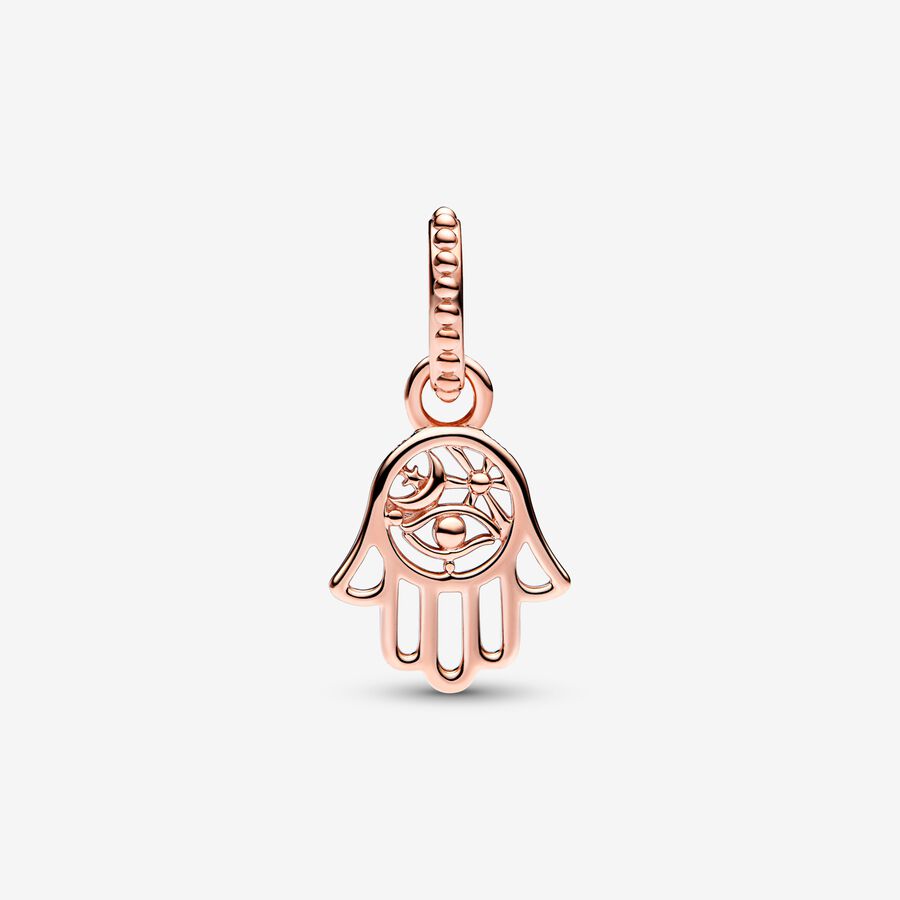 Pandora Charm Pendente Mano di Fatima Protettiva