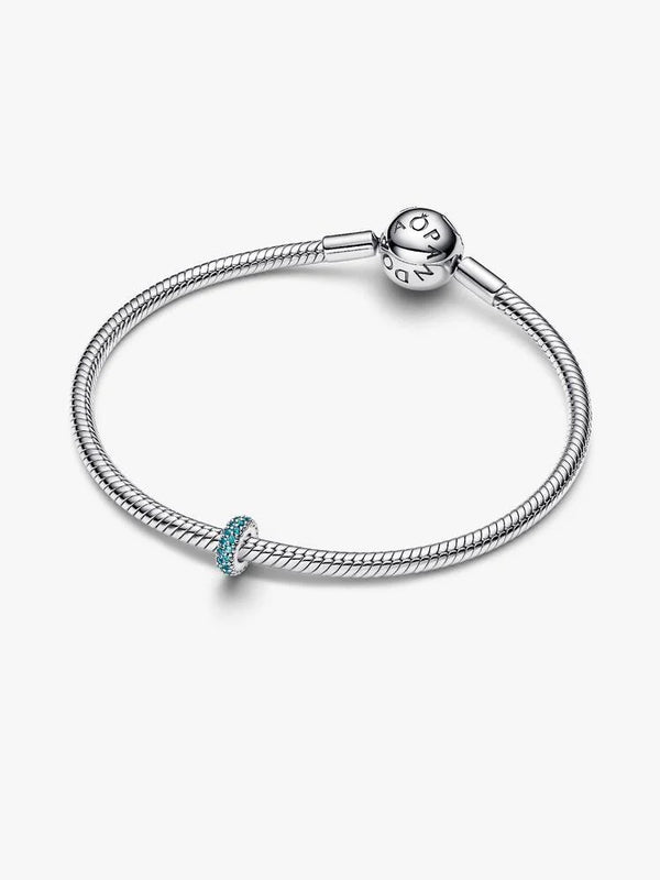 Pandora Distanziatore Pietre Verde Acqua