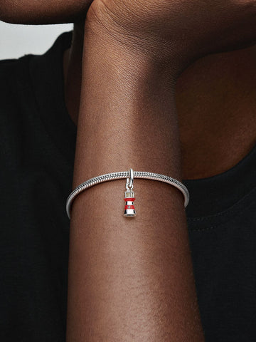 Pandora Charm Pendente Faro che si illumina al buio