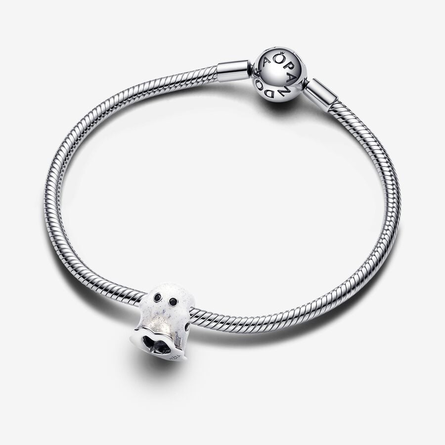 Pandora Charm Fantasma Boo che si illumina al buio