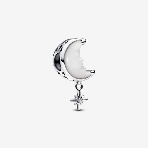 Pandora Charm Luna e Stella Polare