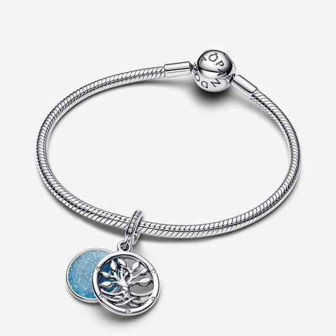 Pandora Charm Pendente Albero della Famiglia che si illumina al buio