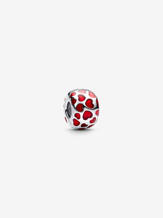 Pandora Clip Cuori Rossi