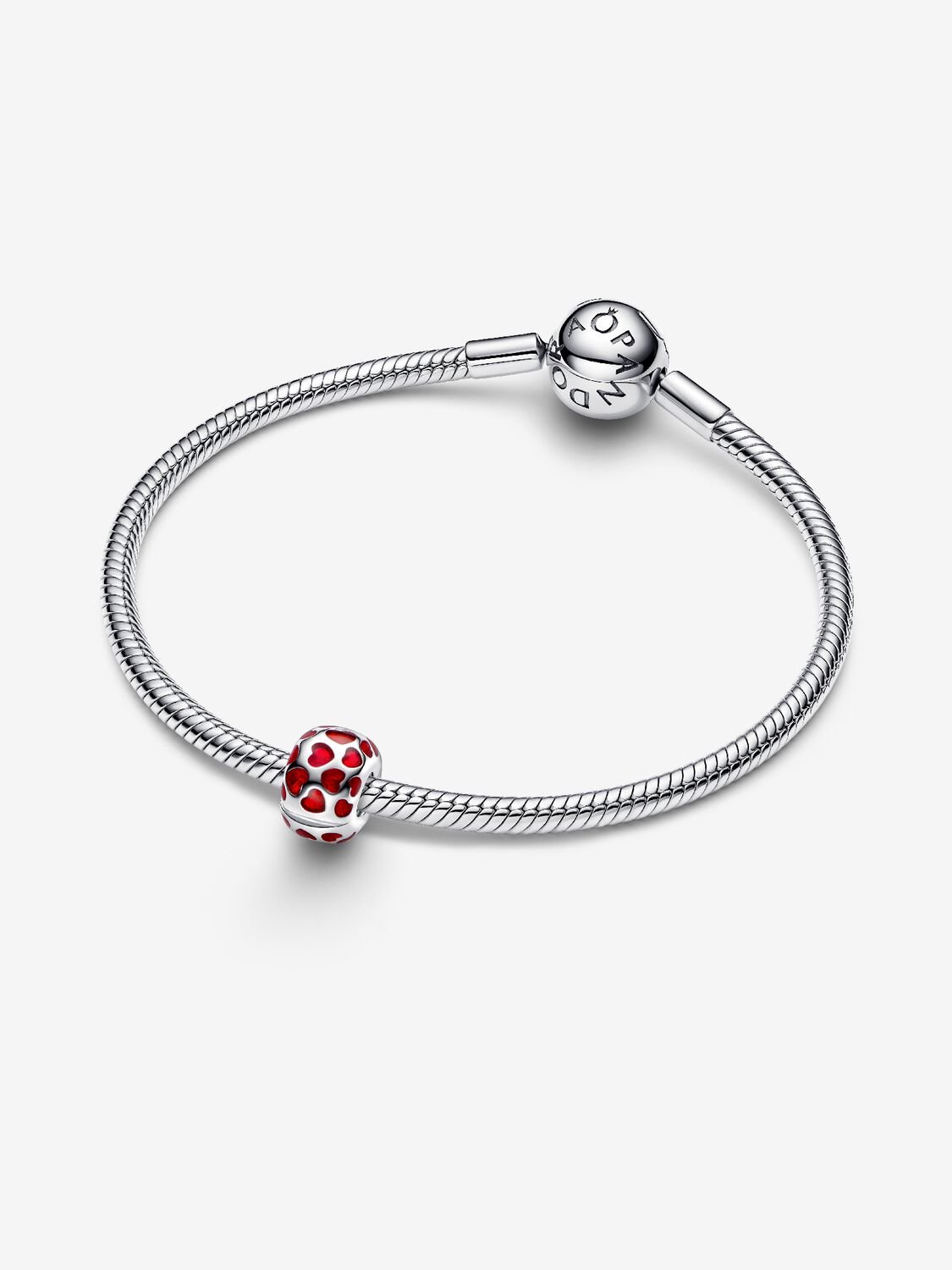 Pandora Clip Cuori Rossi