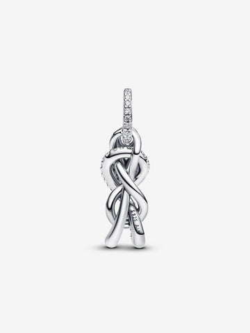 Pandora Charm Pendente Nodo Infinito e Pavè
