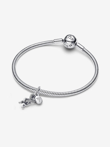 Pandora Charm Pendente Nodo Infinito e Pavè