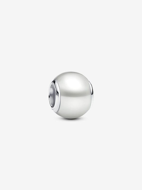 Pandora Charm Sfera con Perla Artificiale