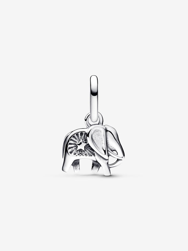 Pandora Charm Mini Pendente Elefante Turchese