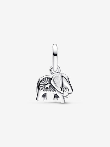Pandora Charm Mini Pendente Elefante Turchese