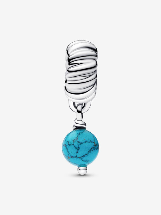 Pandora  Charm Pendente Pietra dell'Oceano