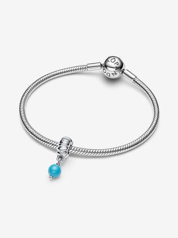 Pandora  Charm Pendente Pietra dell'Oceano