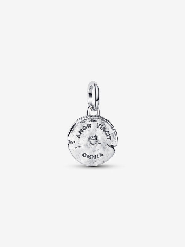 Pandora Charm Medallion Cuore Sacro "Amor Vincit Omnia"