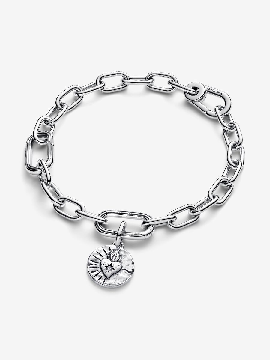 Pandora Charm Medallion Cuore Sacro "Amor Vincit Omnia"