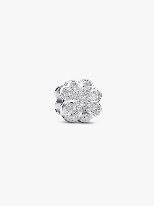 Pandora Mini Charm Quadrifoglio effetto diamantato