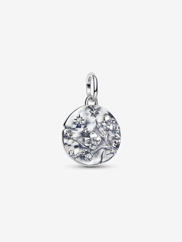 Pandora Charm Medallion Fiore di Ciliegio "Vivat Floreat"