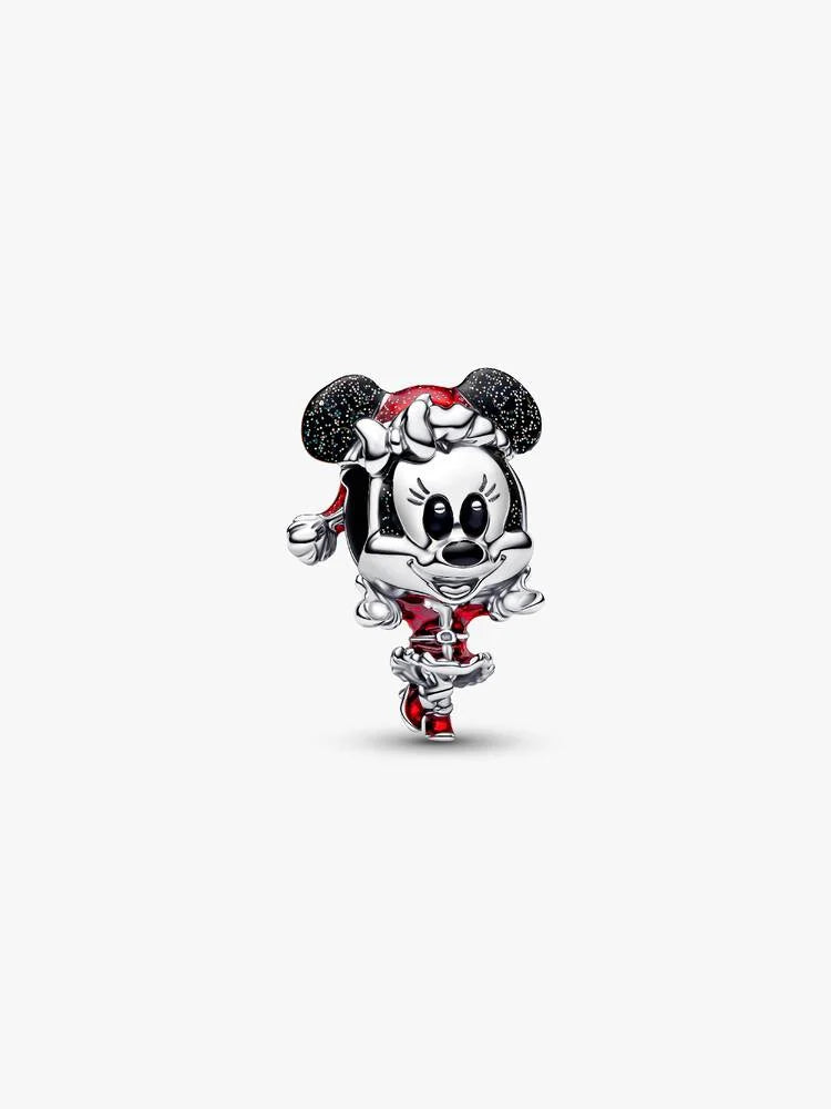 Pandora Charm Disney, Minnie Mouse, Magia del Natale