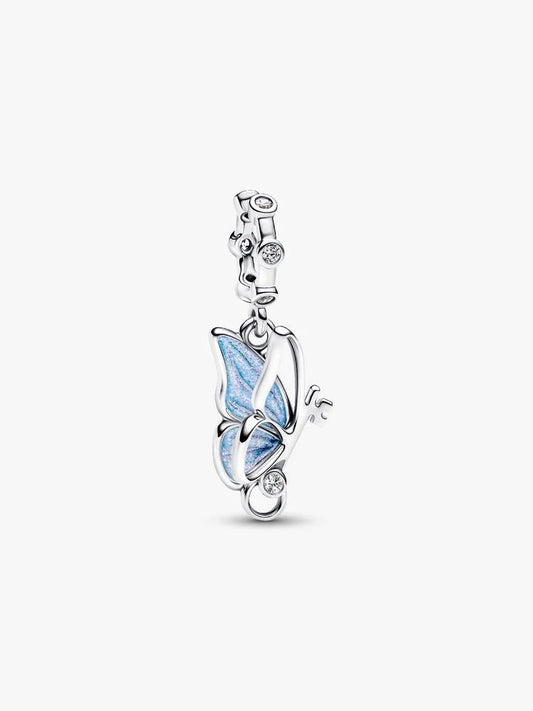 Pandora Charm Pendente Farfalla e Chiave "Unlock Tomorrow"