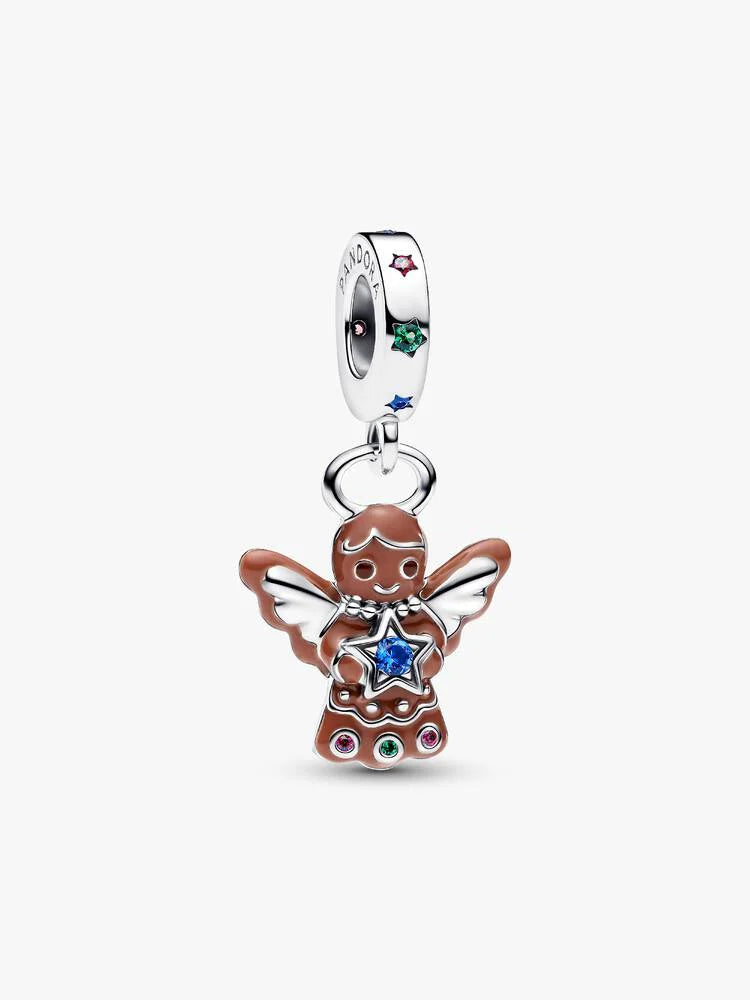 Pandora Charm Pendente Angelo Pan di Zenzero