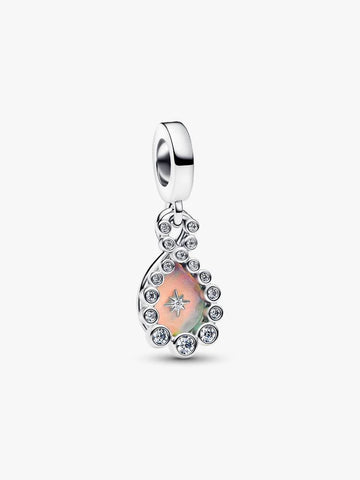 Pandora Charm Pendente Doppio Infinito Opalescente