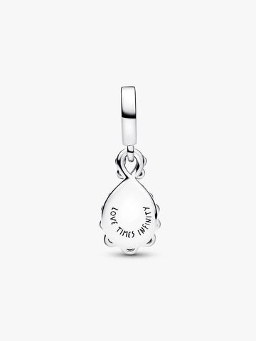 Pandora Charm Pendente Doppio Infinito Opalescente