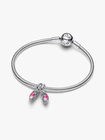 Pandora Charm Pendente Uccellini Innamorati Divisibile