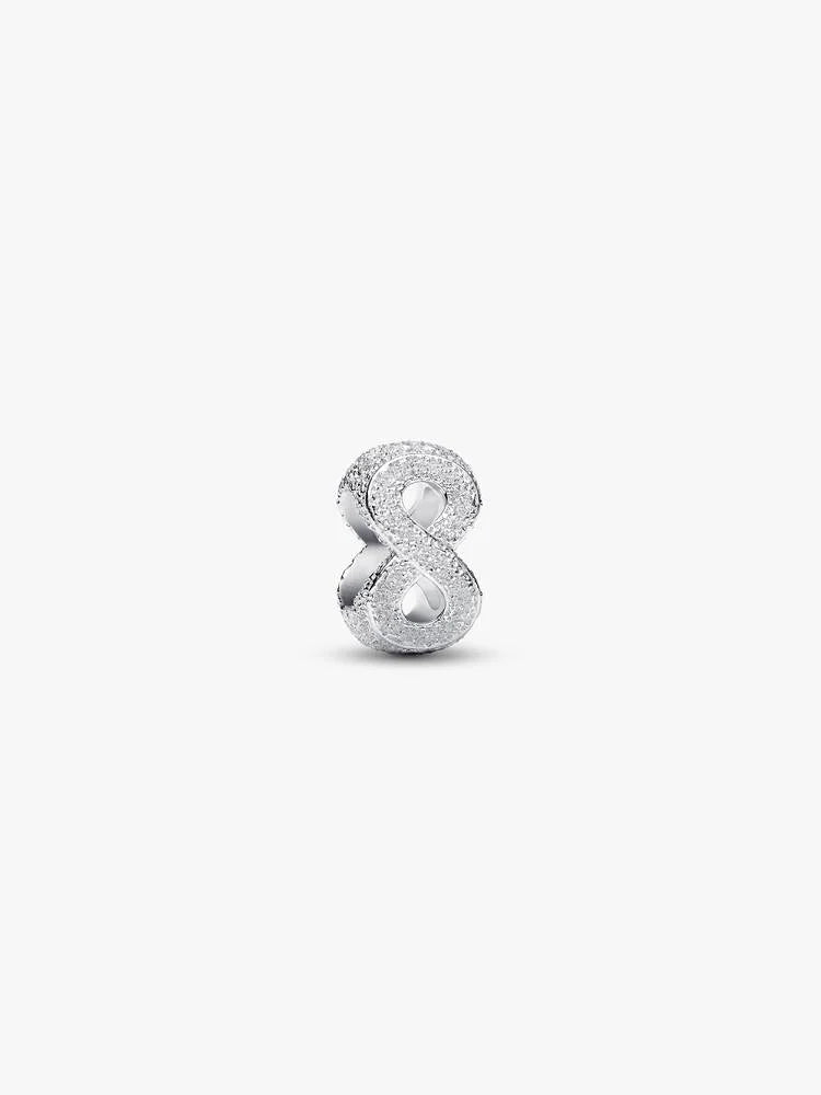 Pandora Mini Charm Infinito effetto diamantato
