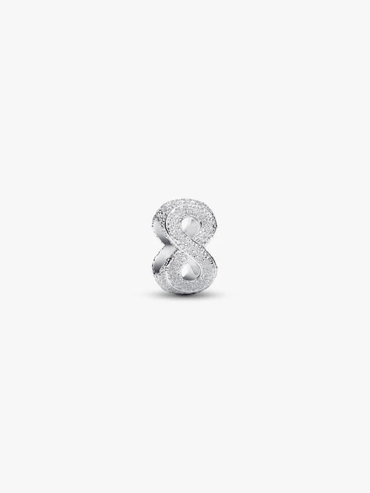 Pandora Mini Charm Infinito effetto diamantato