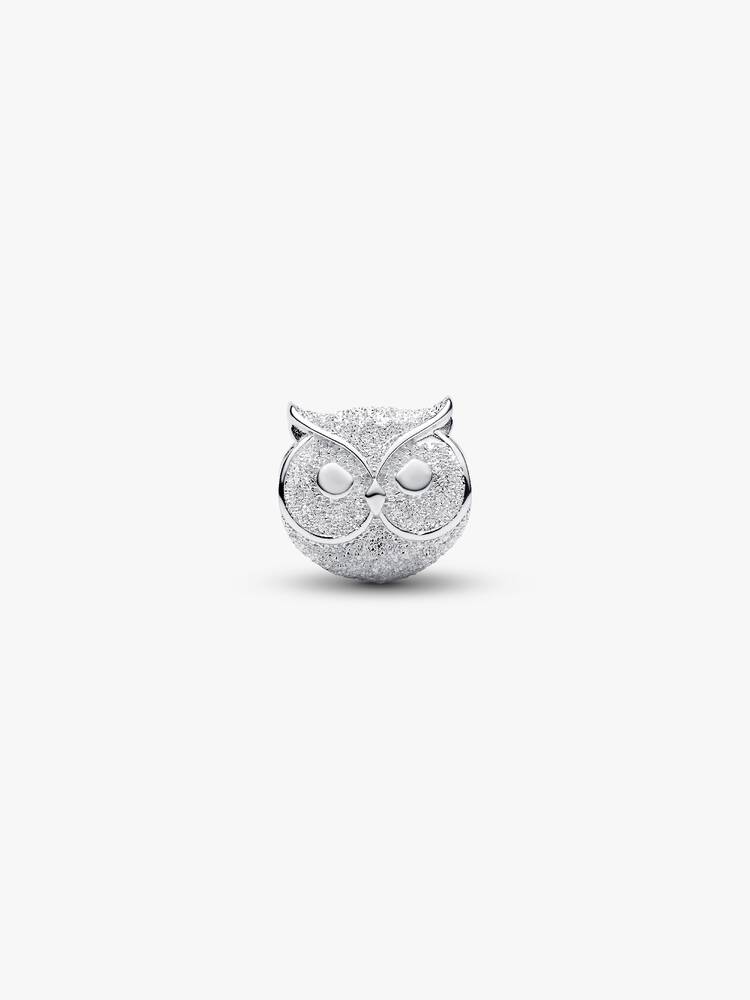 Pandora Mini Charm Gufo effetto diamantato