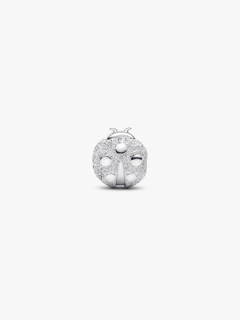 Pandora Mini Charm Coccinella effetto diamantato