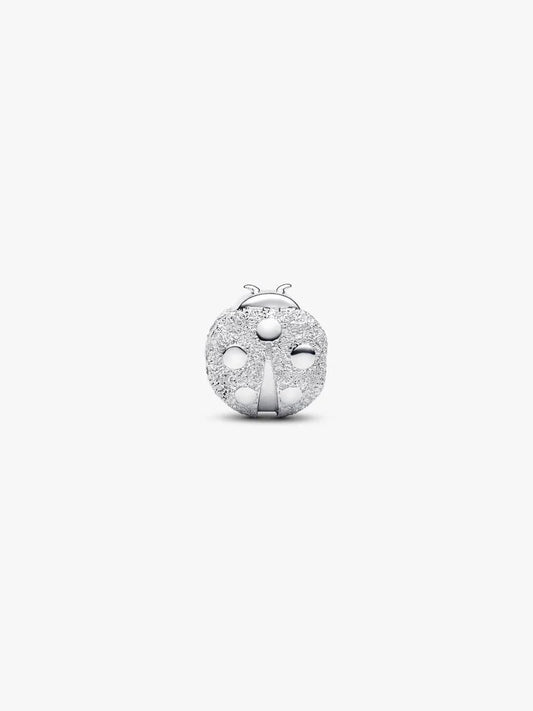 Pandora Mini Charm Coccinella effetto diamantato