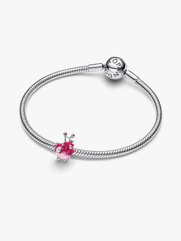 Pandora Charm Lumaca Rosa