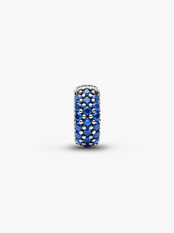 Pandora Clip Pietre Blu Oceano