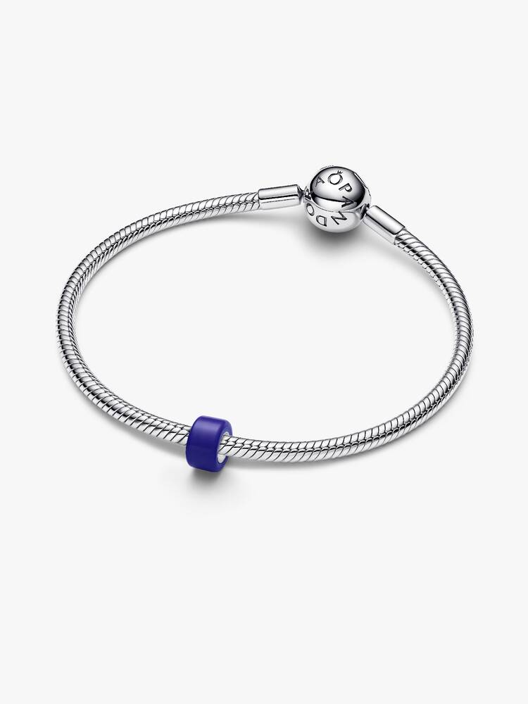 Pandora Mini Charm Vetro di Murano Blu