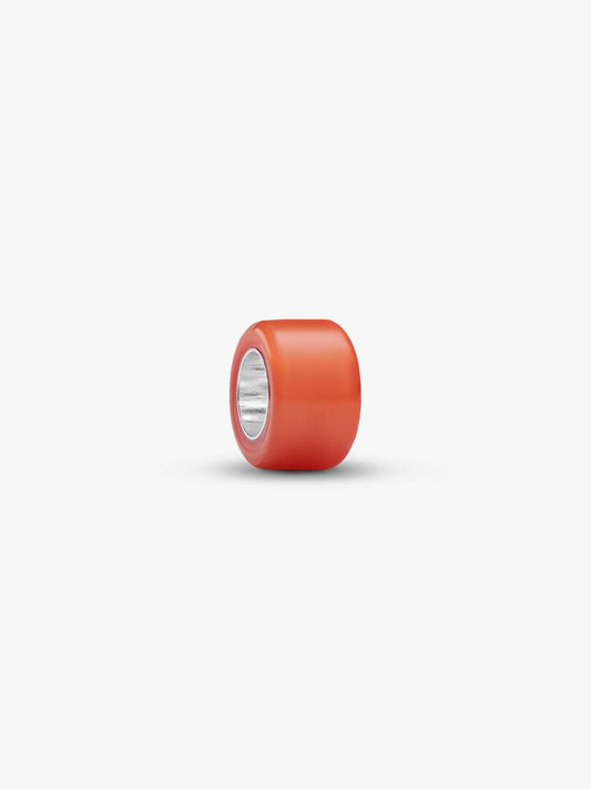 Pandora Mini Charm Vetro di Murano Arancione