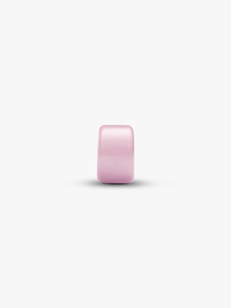 Pandora Mini Charm Vetro di Murano Rosa