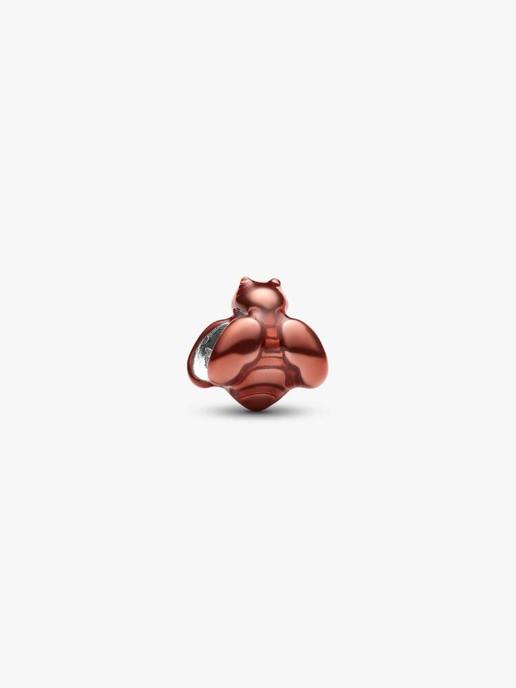Pandora Mini Charm Ape effetto metallico arancione