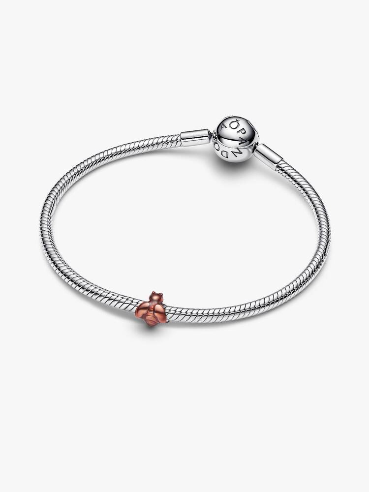 Pandora Mini Charm Ape effetto metallico arancione