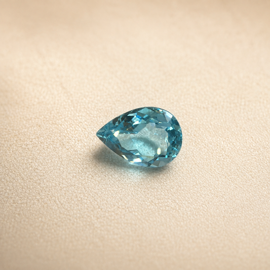 Acquamarina - Taglio a Goccia - 4.18 ct